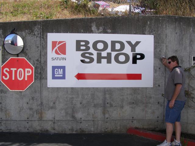 Colma GMC Full color vinyl graphics mounted on aluminum background Colma, California, San Francisco Bay Area, San Francisco County 16